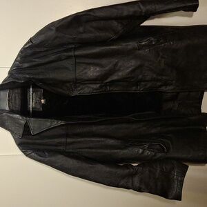 Tanners Avenue Black Leather Jacket
